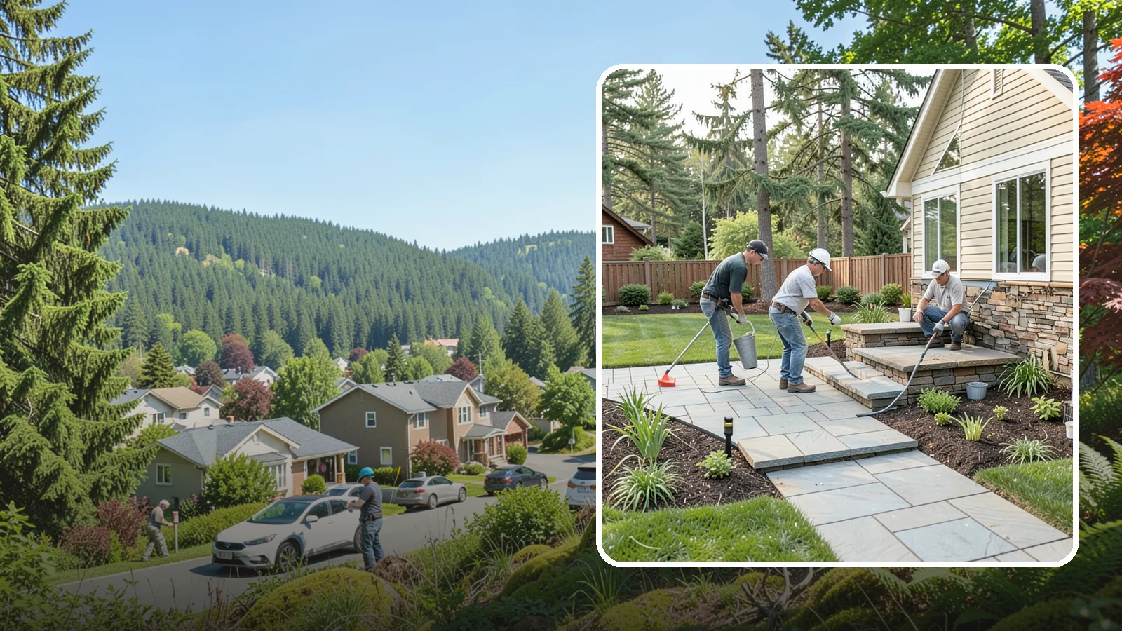 Stone Veneer Installation in Index, Snohomish County, WA - Stone veneer that transforms walls, pillars, and features with the look of solid stone at lower cost.