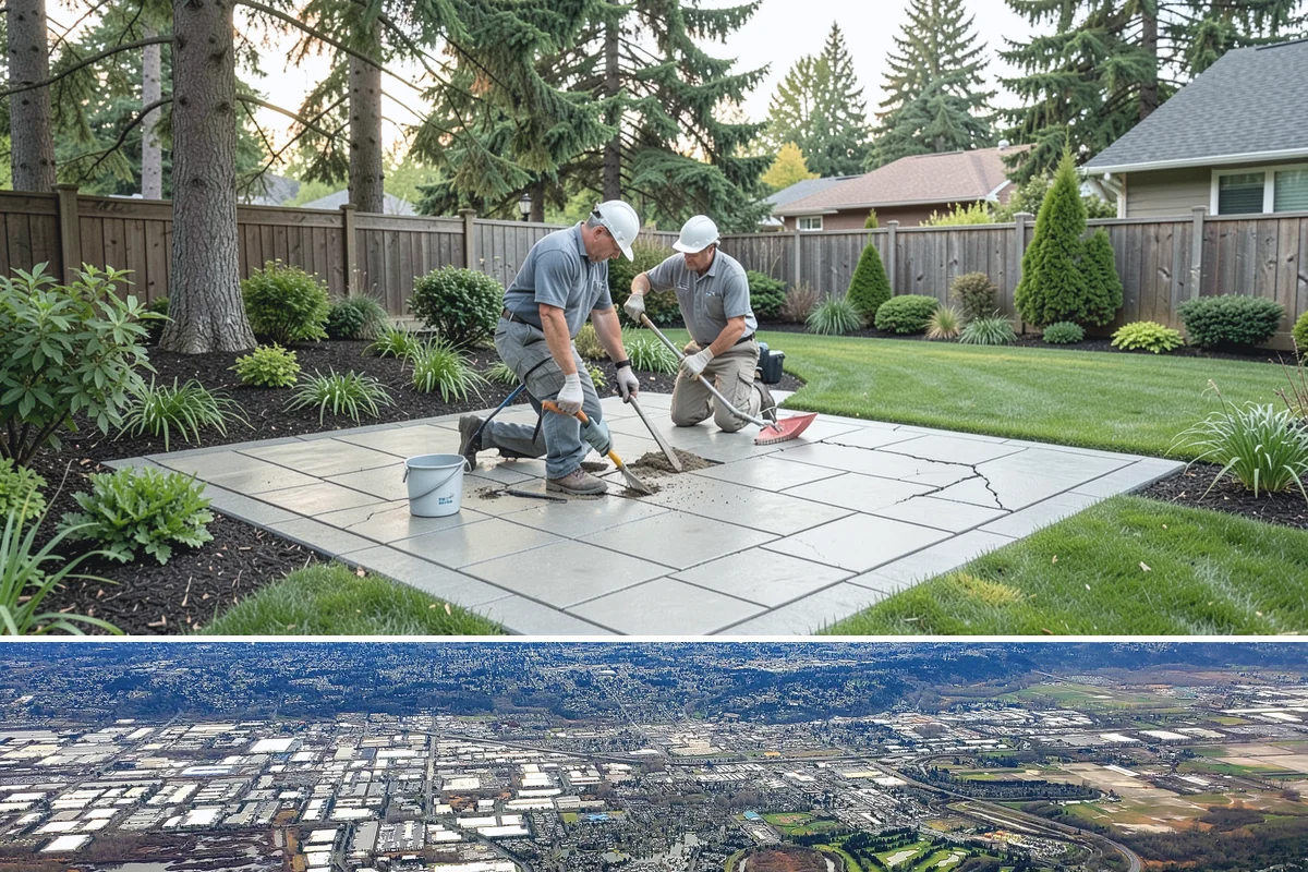 Stone Veneer Installation in Kent, King County, WA - Best installed spring through fall.