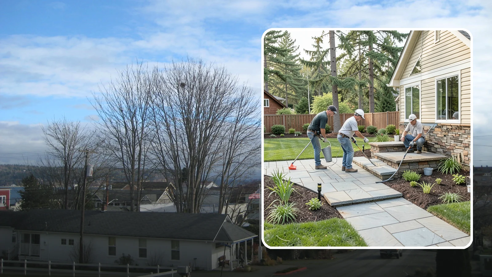 Stone Veneer Installation in Langley, Island County, WA - Stone veneer that transforms walls, pillars, and features with the look of solid stone at lower cost.