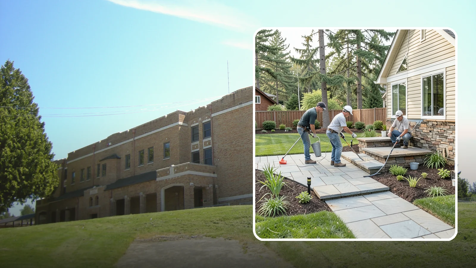 Stone Veneer Installation in Maple Valley, King County, WA - Stone veneer that transforms walls, pillars, and features with the look of solid stone at lower cost.
