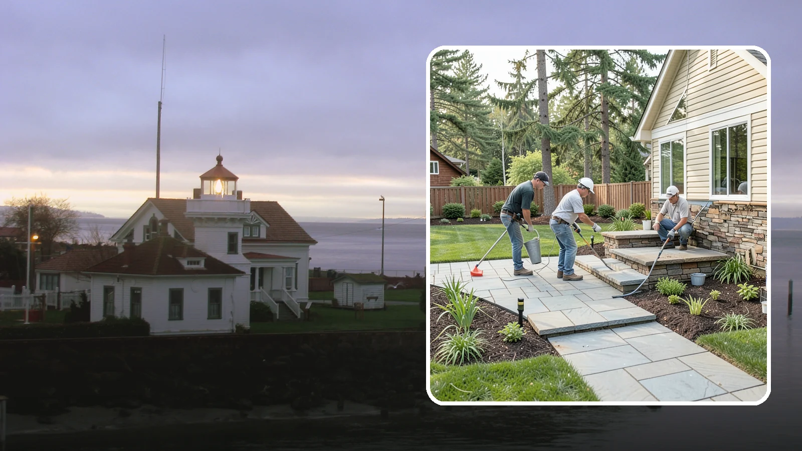 Stone Veneer Installation in Mukilteo, Snohomish County, WA - Stone veneer that transforms walls, pillars, and features with the look of solid stone at lower cost.