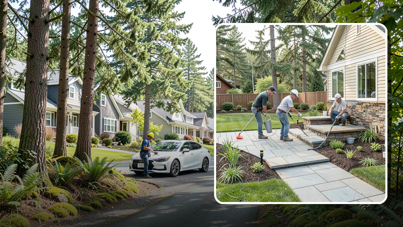 Stone Veneer Installation in Normandy Park, King County, WA - Stone veneer that transforms walls, pillars, and features with the look of solid stone at lower cost.