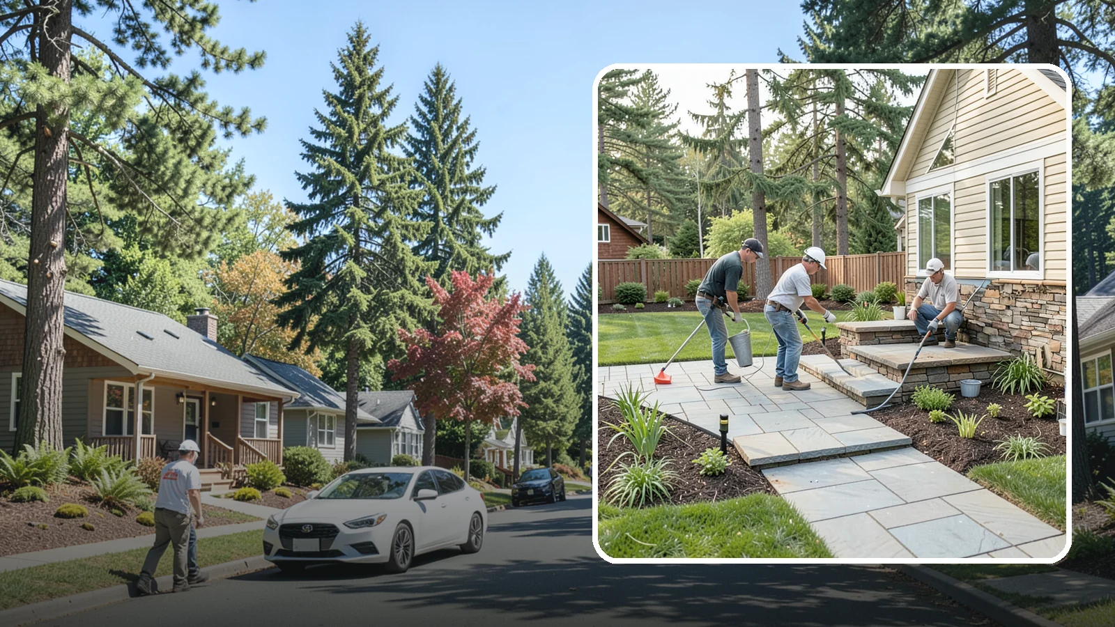 Stone Veneer Installation in Orting, Pierce County, WA - Stone veneer that transforms walls, pillars, and features with the look of solid stone at lower cost.