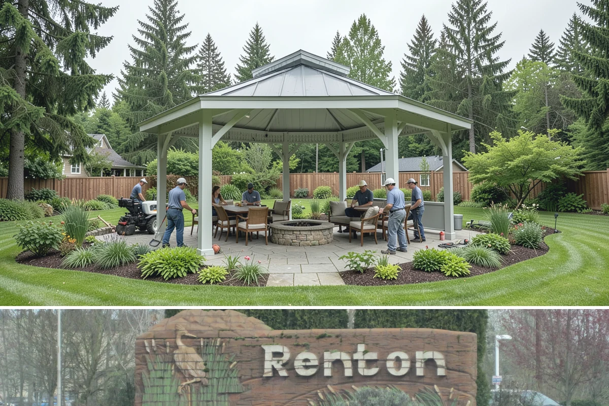 Stone Veneer Installation in Renton, King County, WA - Best installed spring through fall.