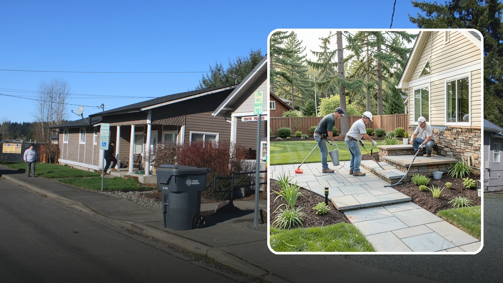 Stone Veneer Installation in South Prairie, Pierce County, WA - Stone veneer that transforms walls, pillars, and features with the look of solid stone at lower cost.