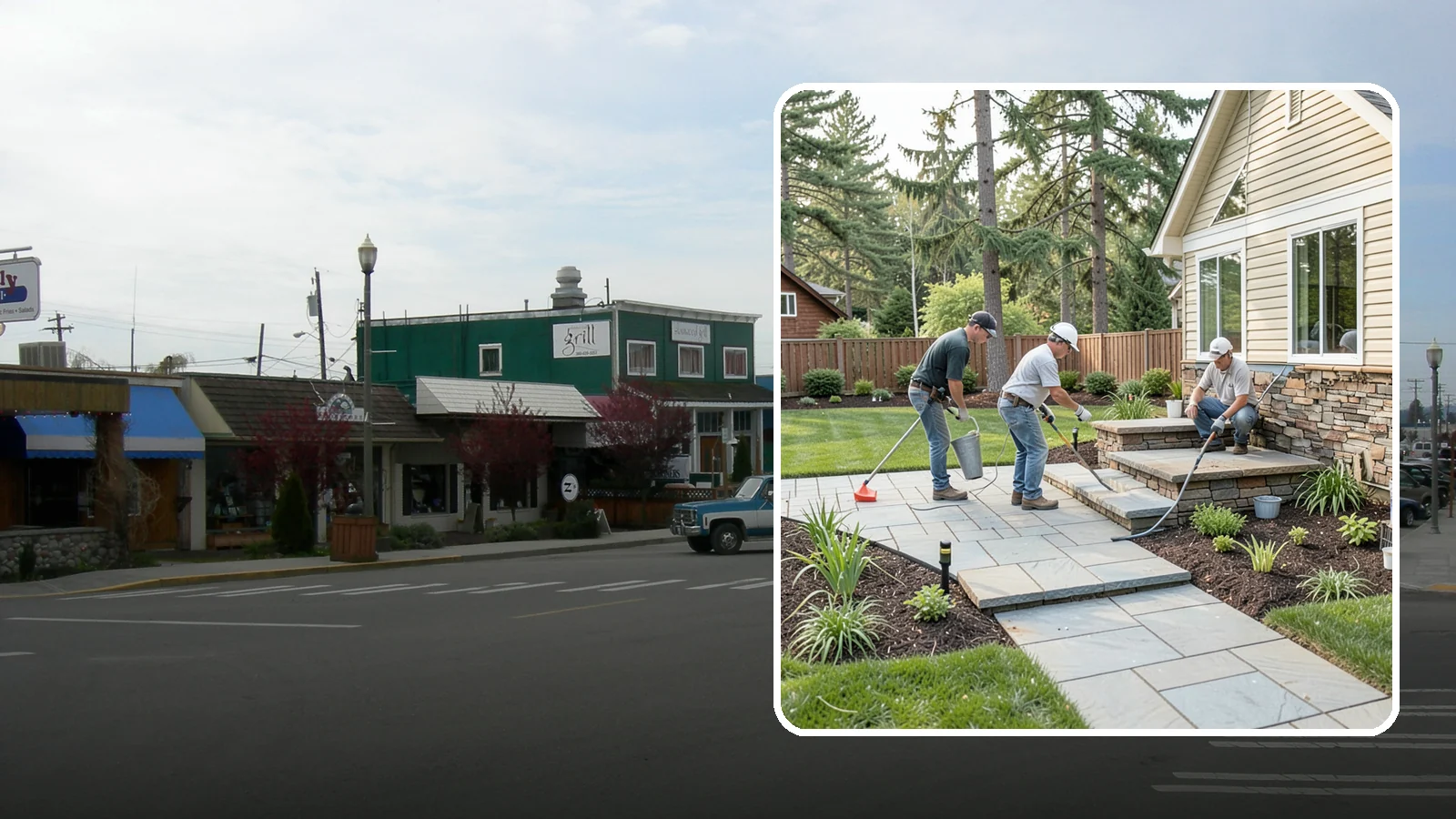 Stone Veneer Installation in Stanwood, Snohomish County, WA - Stone veneer that transforms walls, pillars, and features with the look of solid stone at lower cost.