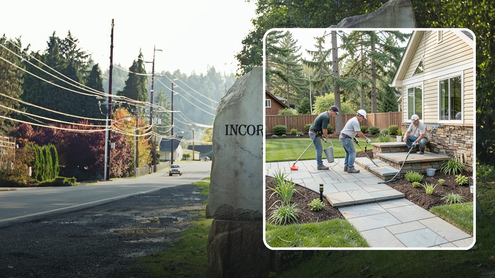 Stone Veneer Installation in Wilkeson, Pierce County, WA - Stone veneer that transforms walls, pillars, and features with the look of solid stone at lower cost.