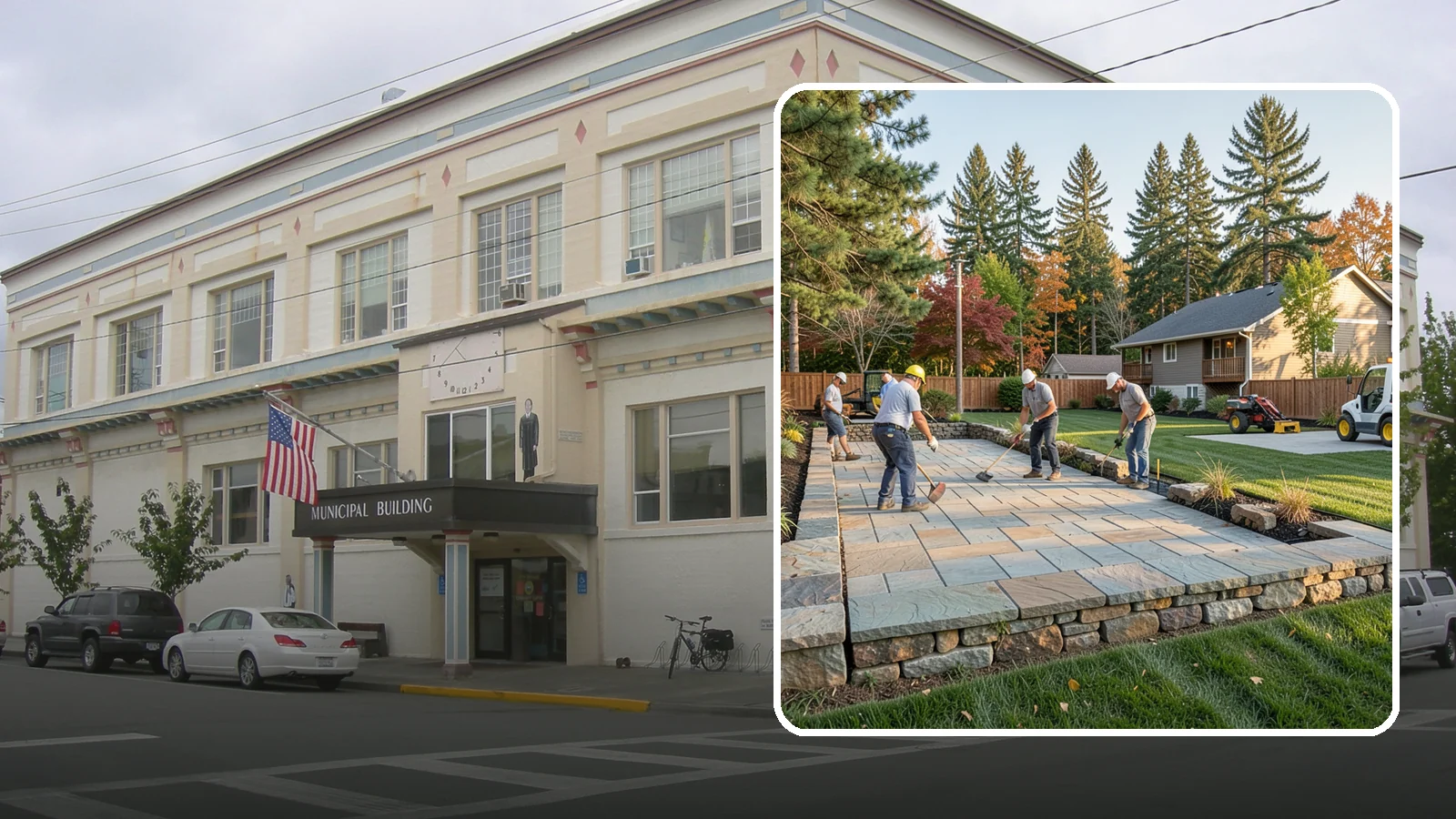 Stone Wall Installation in Anacortes, Skagit County, WA - We construct natural stone walls that combine timeless appearance with the drainage needed for wet-climate durability.