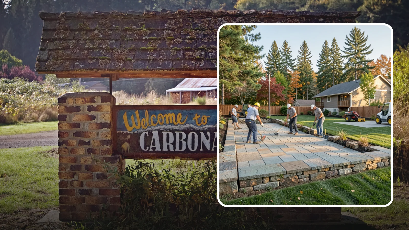 Stone Wall Installation in Carbonado, Pierce County, WA - We construct natural stone walls that combine timeless appearance with the drainage needed for wet-climate durability.