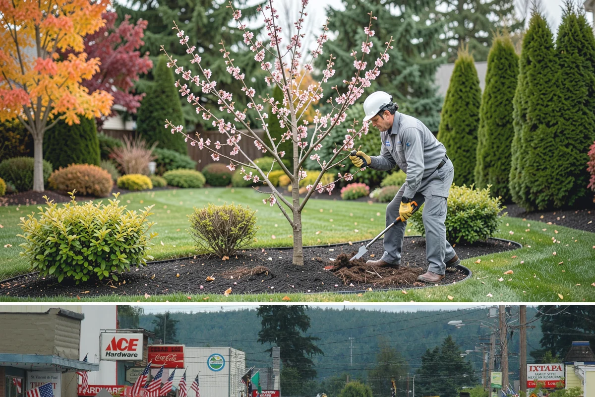 Stone Wall Installation in Carnation, King County, WA - The dry summer months ease excavation and stone setting, and let any mortar cure properly before the return of persistent rain.