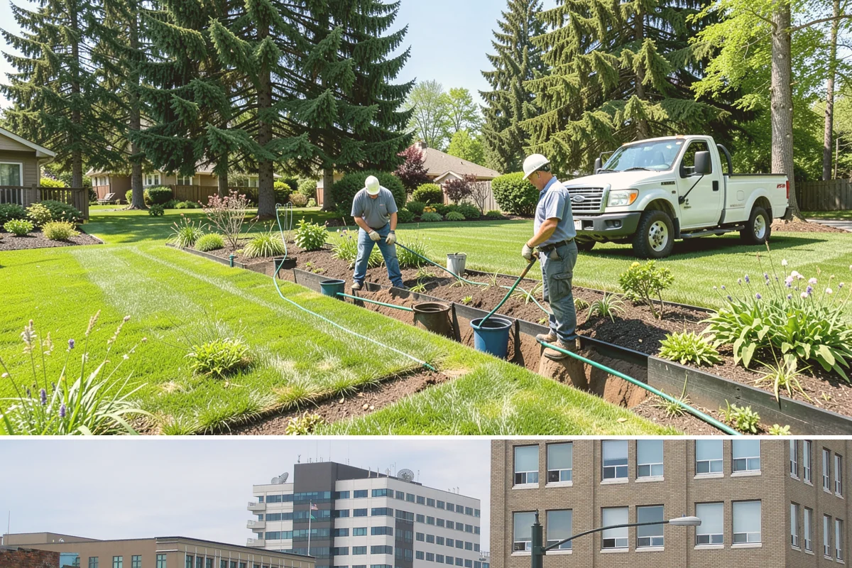 Stone Wall Installation in Everett, Snohomish County, WA - The dry summer months ease excavation and stone setting, and let any mortar cure properly before the return of persistent rain.