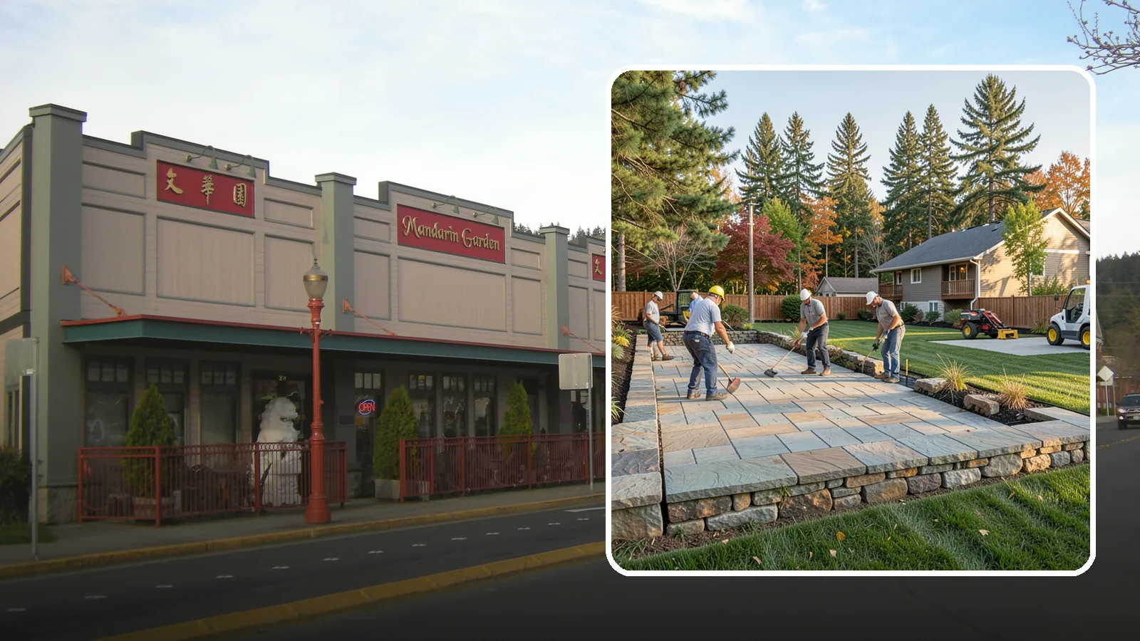 Stone Wall Installation in Issaquah, King County, WA - We construct natural stone walls that combine timeless appearance with the drainage needed for wet-climate durability.