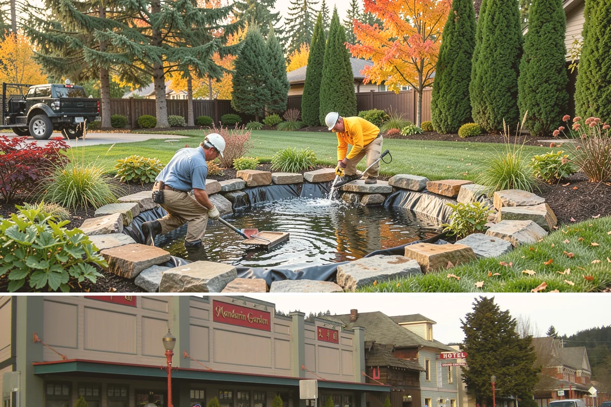 Stone Wall Installation in Issaquah, King County, WA - The dry summer months ease excavation and stone setting, and let any mortar cure properly before the return of persistent rain.