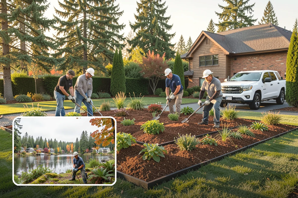 Stone Wall Installation in La Conner, Skagit County, WA - Timeless natural stone appearance that ages gracefully
