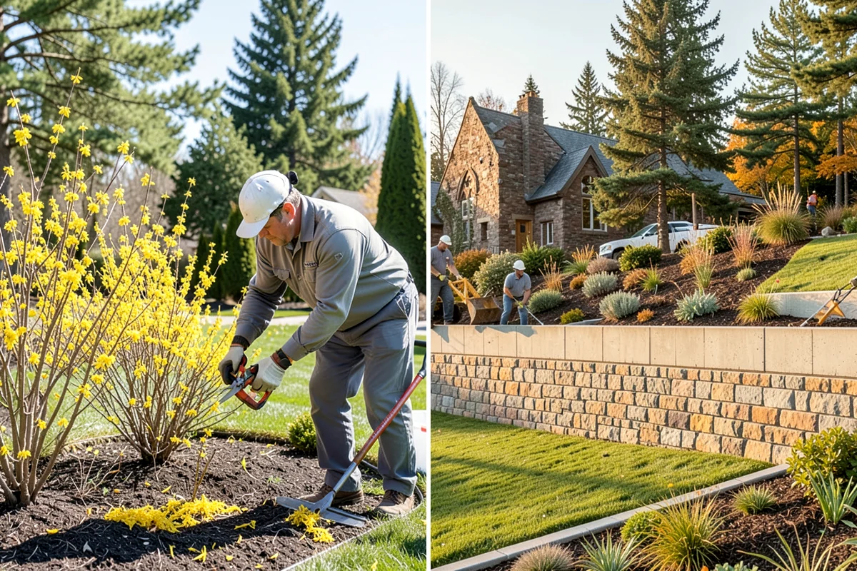 Stone Wall Installation in Lake Forest Park, King County, WA - Plan the layout, stone type, and wall purpose