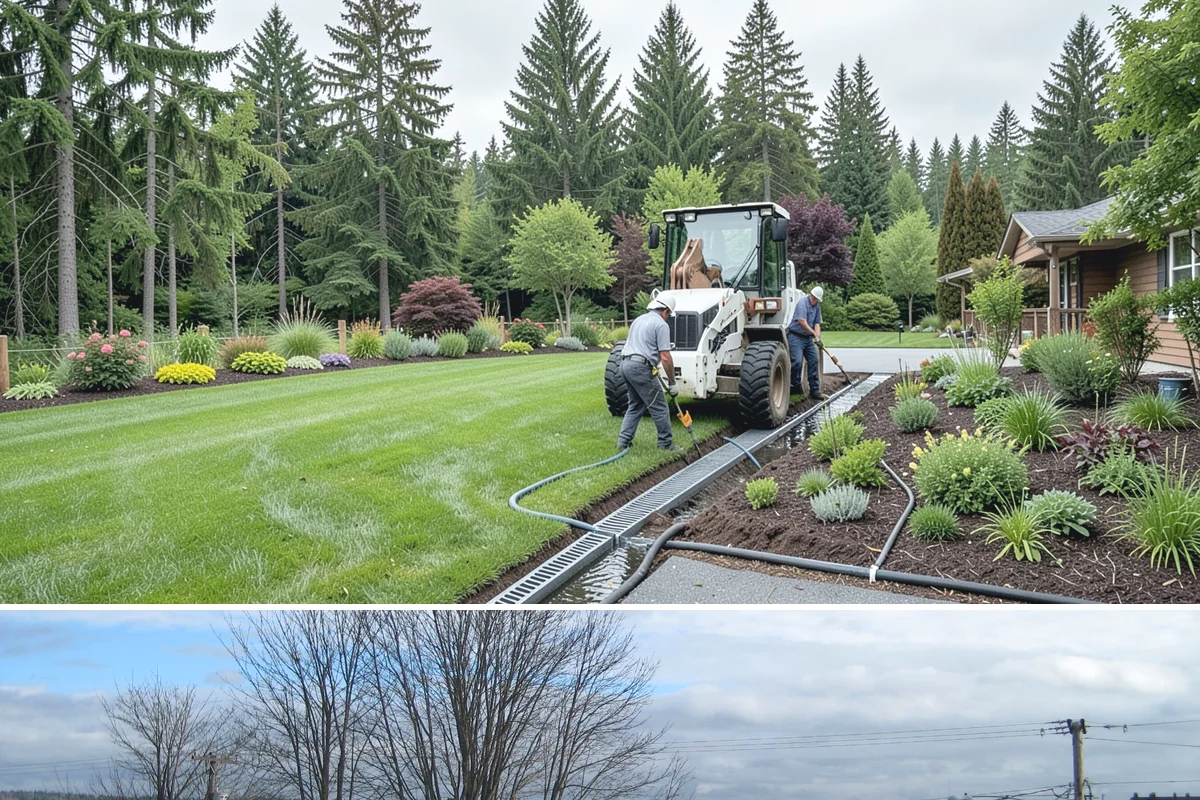 Stone Wall Installation in Langley, Island County, WA - The dry summer months ease excavation and stone setting, and let any mortar cure properly before the return of persistent rain.