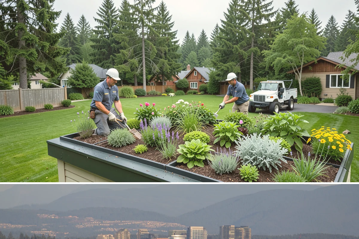 Stone Wall Installation in Medina, King County, WA - The dry summer months ease excavation and stone setting, and let any mortar cure properly before the return of persistent rain.