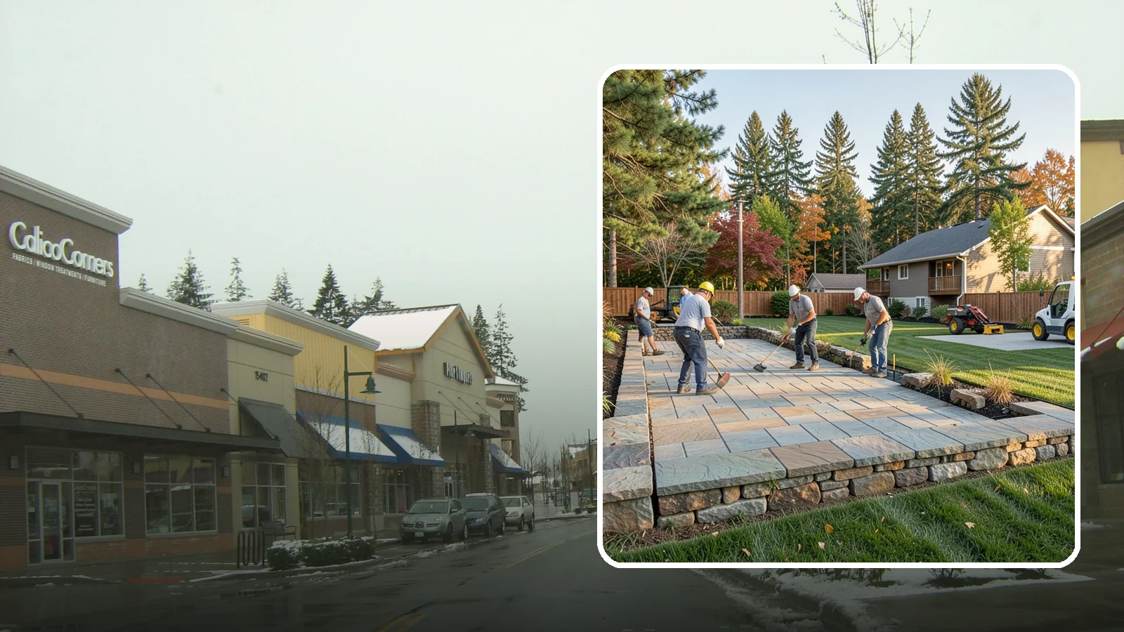 Stone Wall Installation in Mill Creek, Snohomish County, WA - We construct natural stone walls that combine timeless appearance with the drainage needed for wet-climate durability.