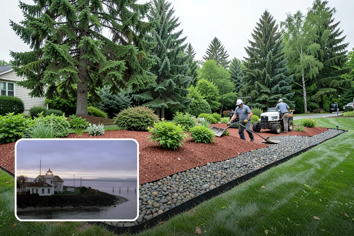 Stone Wall Installation in Mukilteo, Snohomish County, WA - Timeless natural stone appearance that ages gracefully