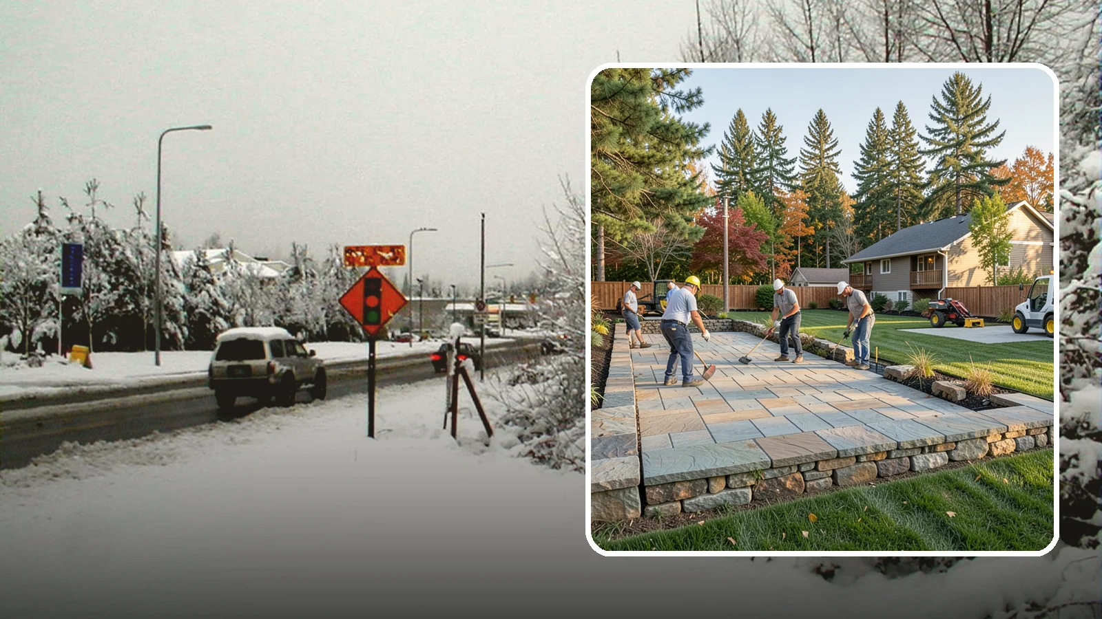 Stone Wall Installation in Newcastle, King County, WA - We construct natural stone walls that combine timeless appearance with the drainage needed for wet-climate durability.