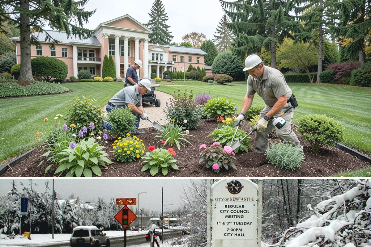 Stone Wall Installation in Newcastle, King County, WA - The dry summer months ease excavation and stone setting, and let any mortar cure properly before the return of persistent rain.