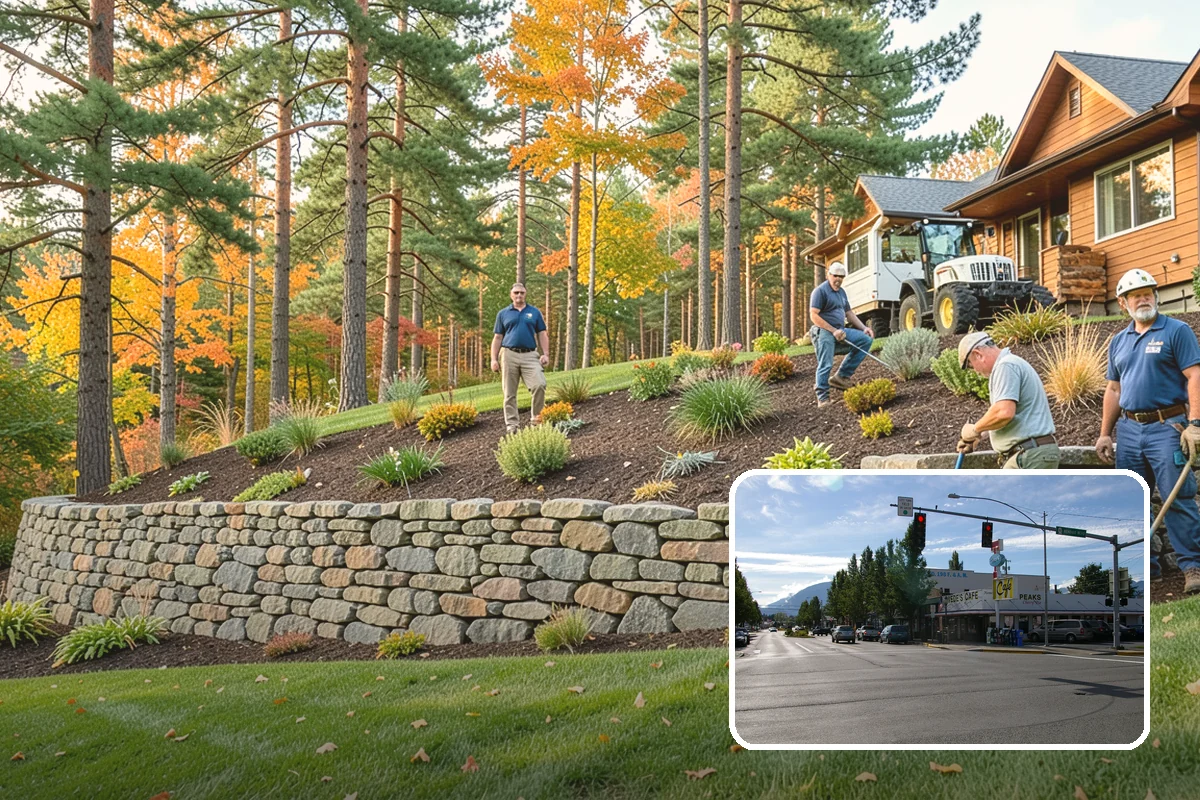 Stone Wall Installation in North Bend, King County, WA - Timeless natural stone appearance that ages gracefully