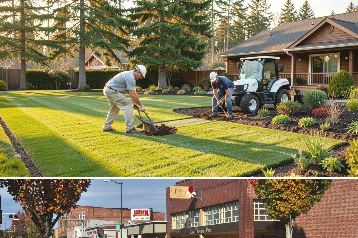 Stone Wall Installation in Puyallup, Pierce County, WA - The dry summer months ease excavation and stone setting, and let any mortar cure properly before the return of persistent rain.