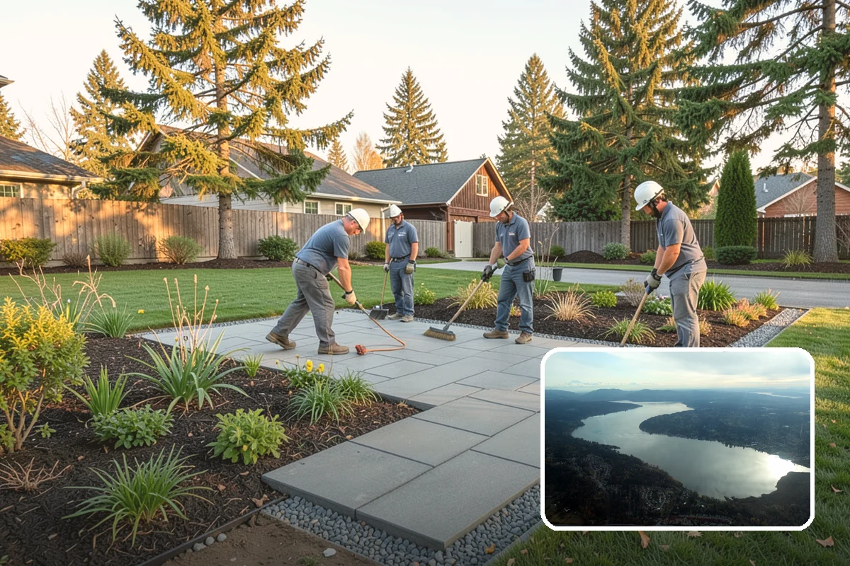 Stone Wall Installation in Sammamish, King County, WA - Timeless natural stone appearance that ages gracefully
