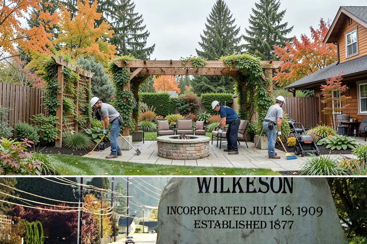 Stone Wall Installation in Wilkeson, Pierce County, WA - The dry summer months ease excavation and stone setting, and let any mortar cure properly before the return of persistent rain.