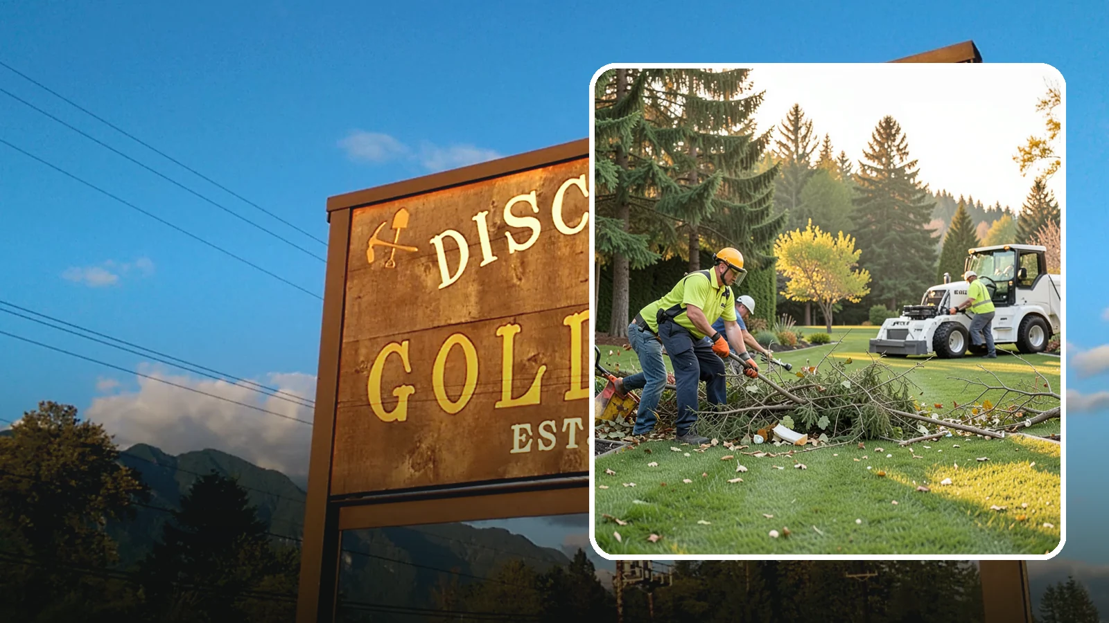 Storm Cleanup in Gold Bar, Snohomish County, WA - Fast cleanup of storm debris - downed branches, blown-down mess, and damage - to restore your property.