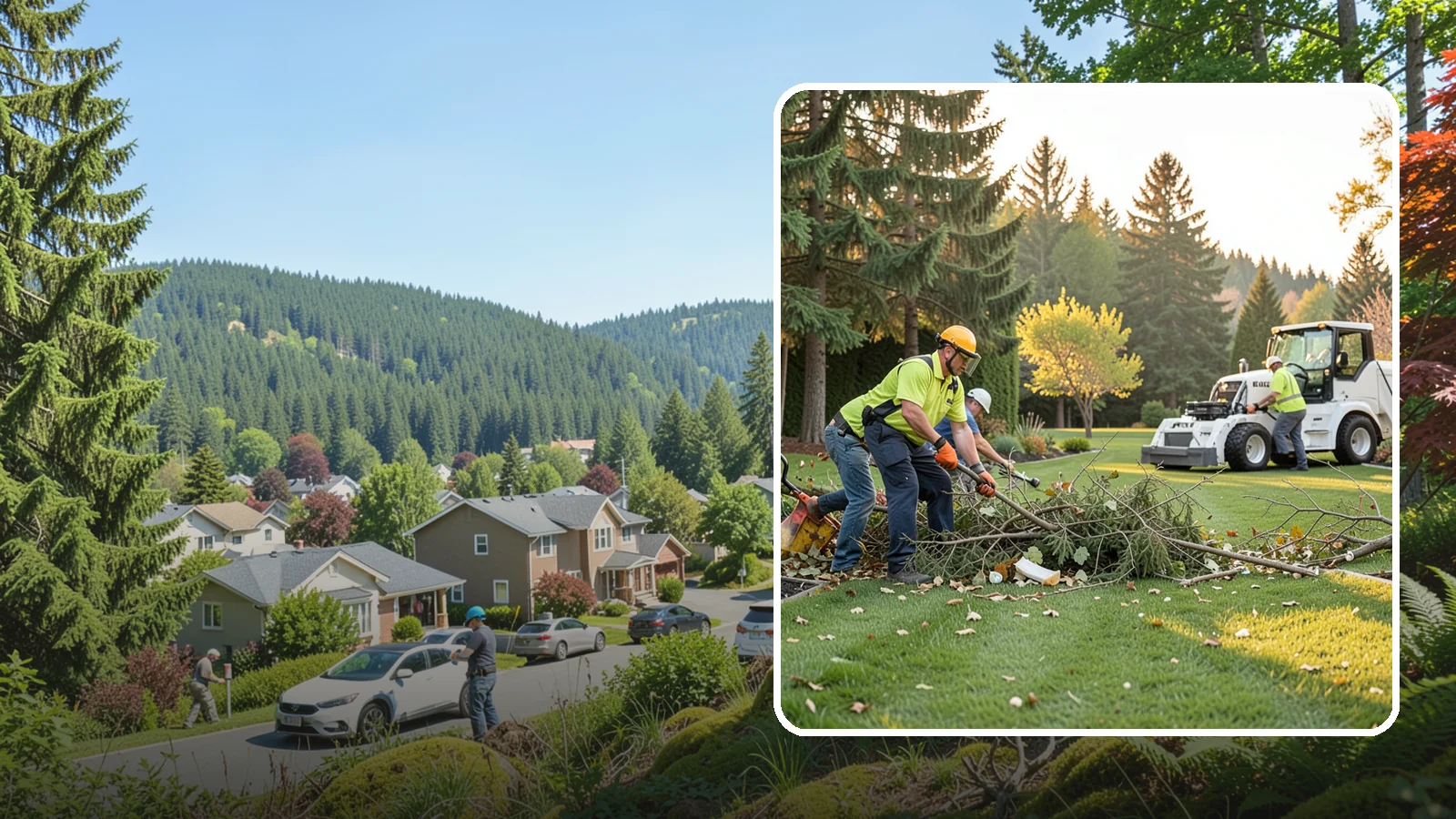 Storm Cleanup in Index, Snohomish County, WA - Fast cleanup of storm debris - downed branches, blown-down mess, and damage - to restore your property.