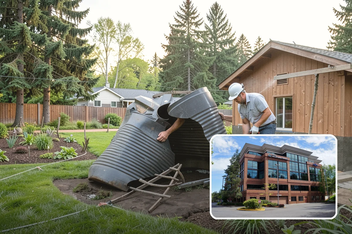 Storm Cleanup in Mountlake Terrace, Snohomish County, WA - Fast response after storms
