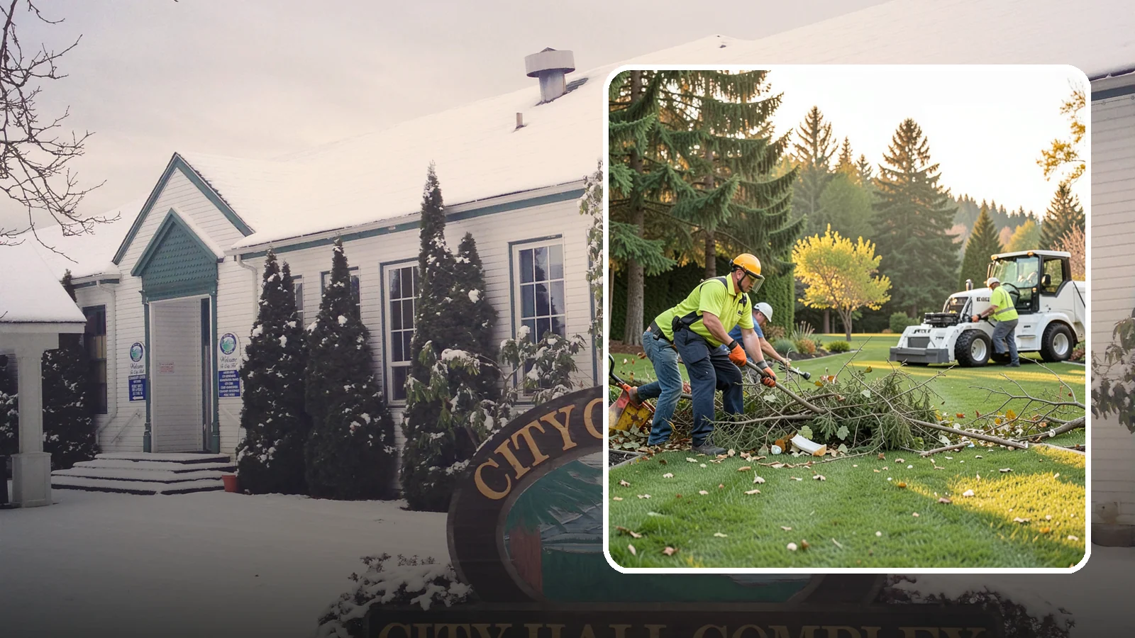 Storm Cleanup in Pacific, King County, WA - Fast cleanup of storm debris - downed branches, blown-down mess, and damage - to restore your property.