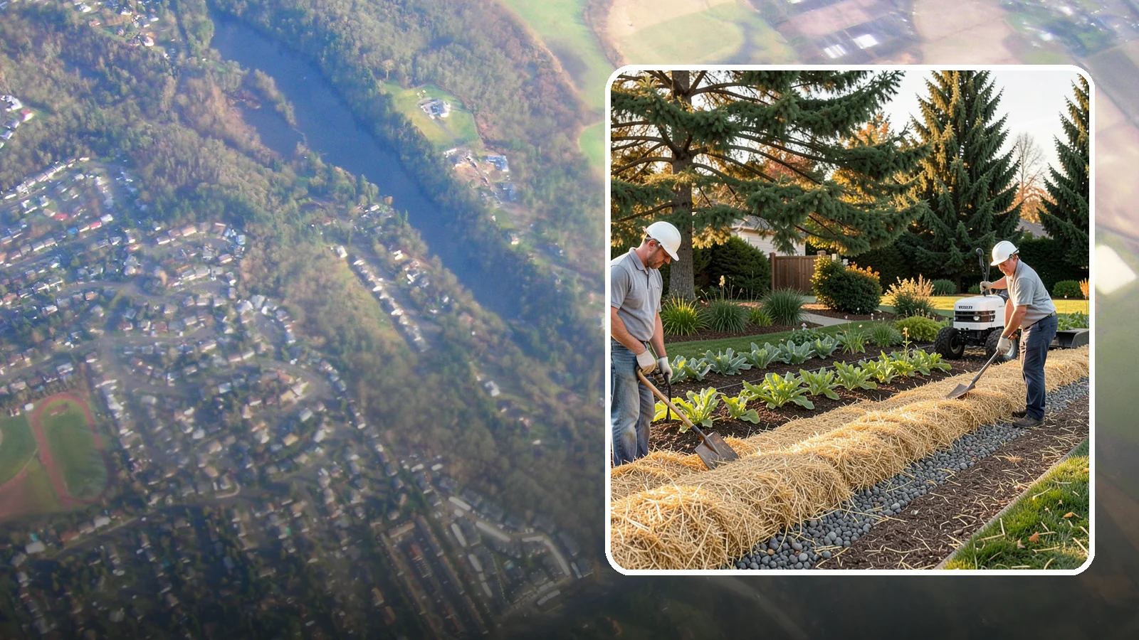 Straw Mulch Installation in Algona, King County, WA - We install clean straw mulch to protect vegetable gardens and new seedings while retaining moisture and warmth.