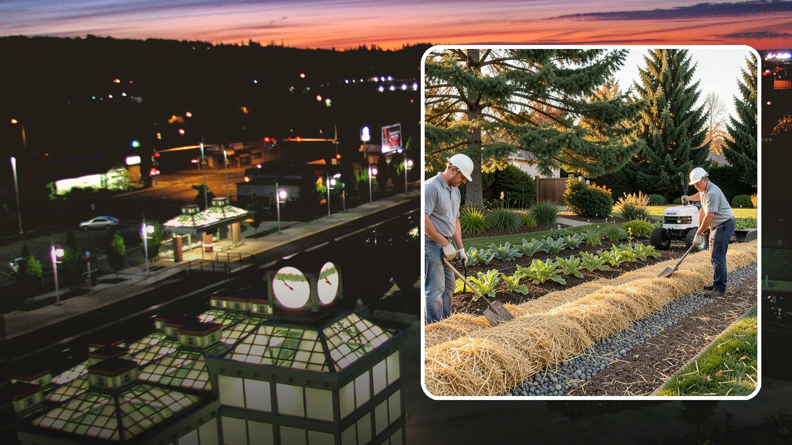 Straw Mulch Installation in Auburn, King County, WA - We install clean straw mulch to protect vegetable gardens and new seedings while retaining moisture and warmth.
