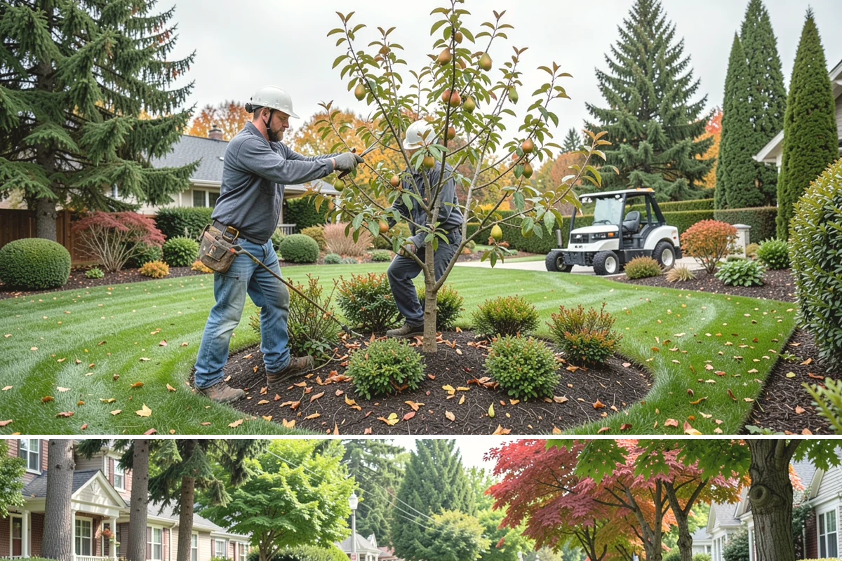 Straw Mulch Installation in Beaux Arts Village, King County, WA - Straw is best applied in spring over new plantings and seedings, and again in early fall to protect overwintering crops and cover...