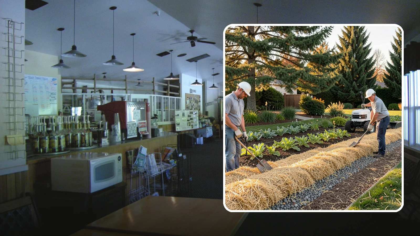Straw Mulch Installation in Black Diamond, King County, WA - We install clean straw mulch to protect vegetable gardens and new seedings while retaining moisture and warmth.