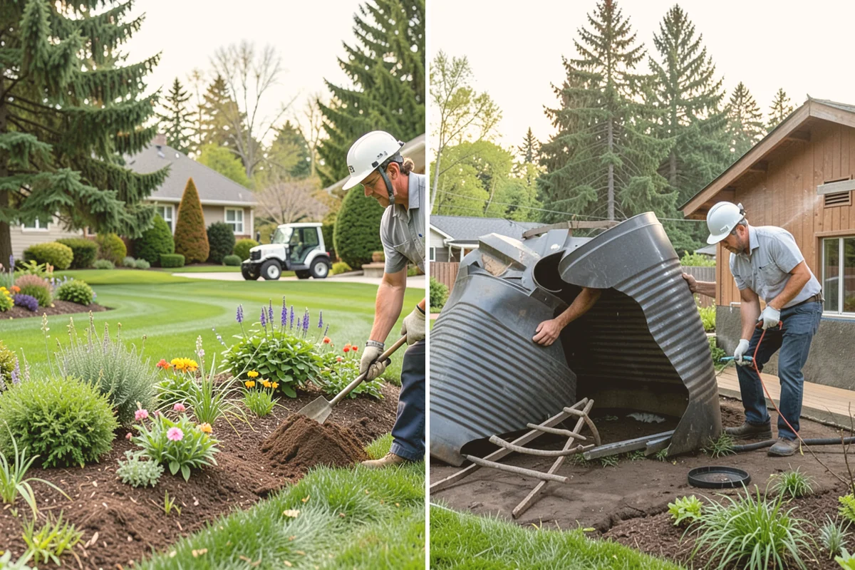 Straw Mulch Installation in Bothell, King County, WA - Confirm the garden or seeded area and estimate coverage