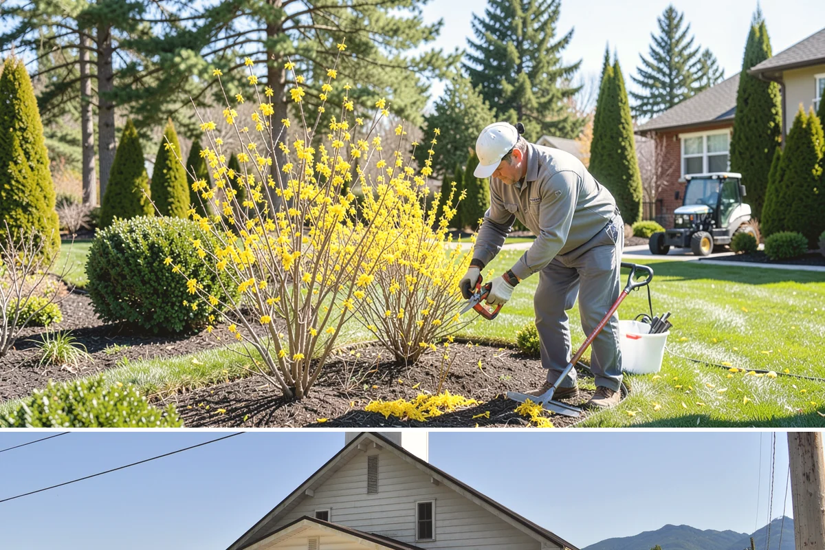 Straw Mulch Installation in Concrete, Skagit County, WA - Straw is best applied in spring over new plantings and seedings, and again in early fall to protect overwintering crops and cover...