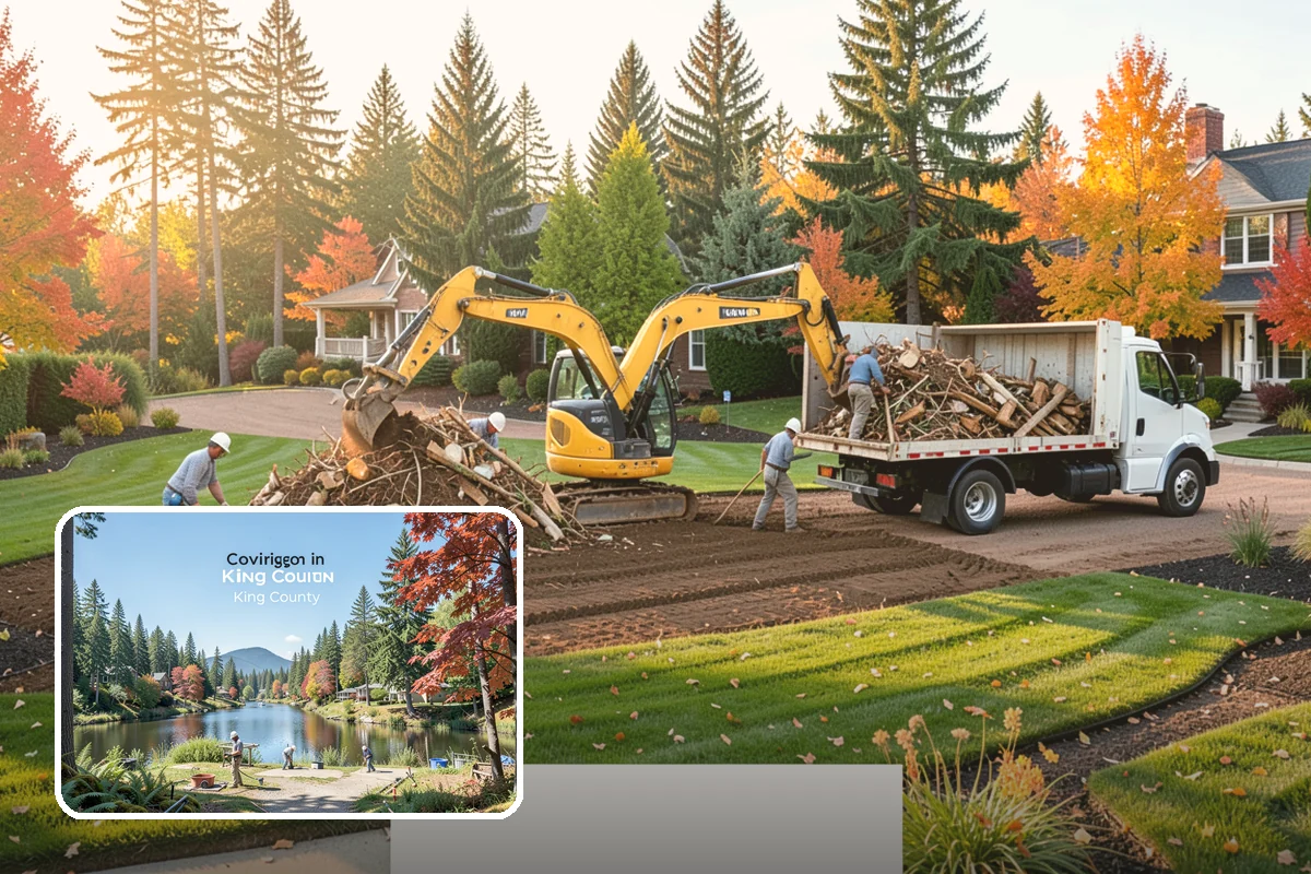 Straw Mulch Installation in Covington, King County, WA - Retains soil moisture through summer dry spells