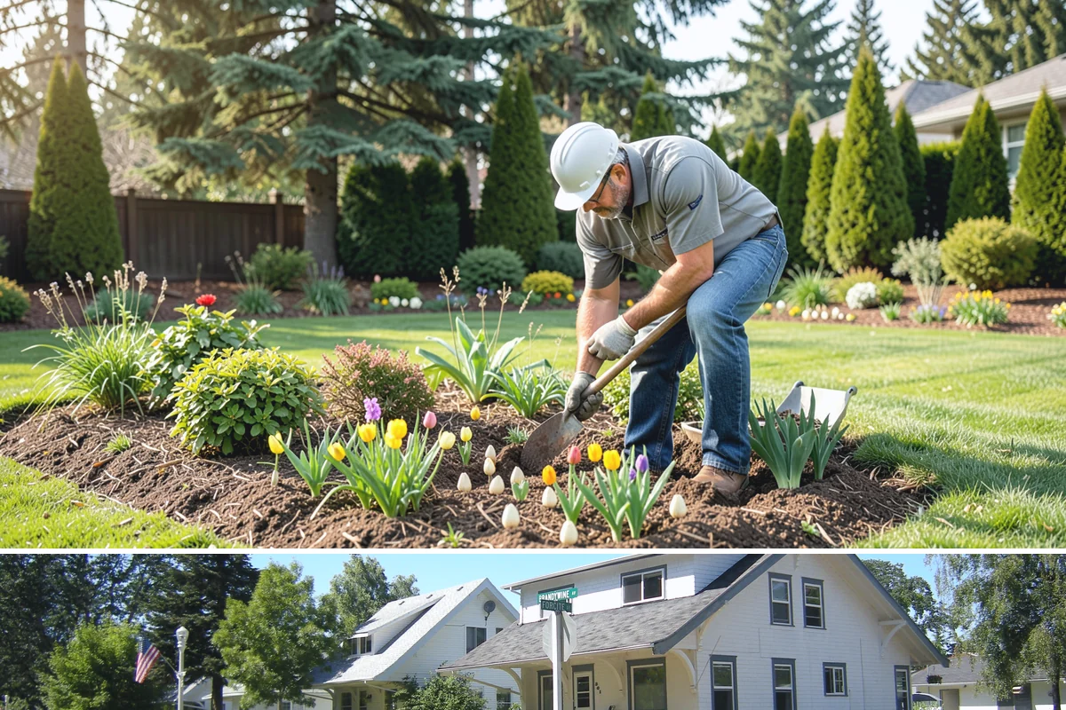 Straw Mulch Installation in DuPont, Pierce County, WA - Straw is best applied in spring over new plantings and seedings, and again in early fall to protect overwintering crops and cover...