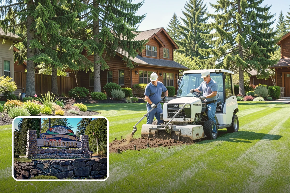 Straw Mulch Installation in Eatonville, Pierce County, WA - Retains soil moisture through summer dry spells