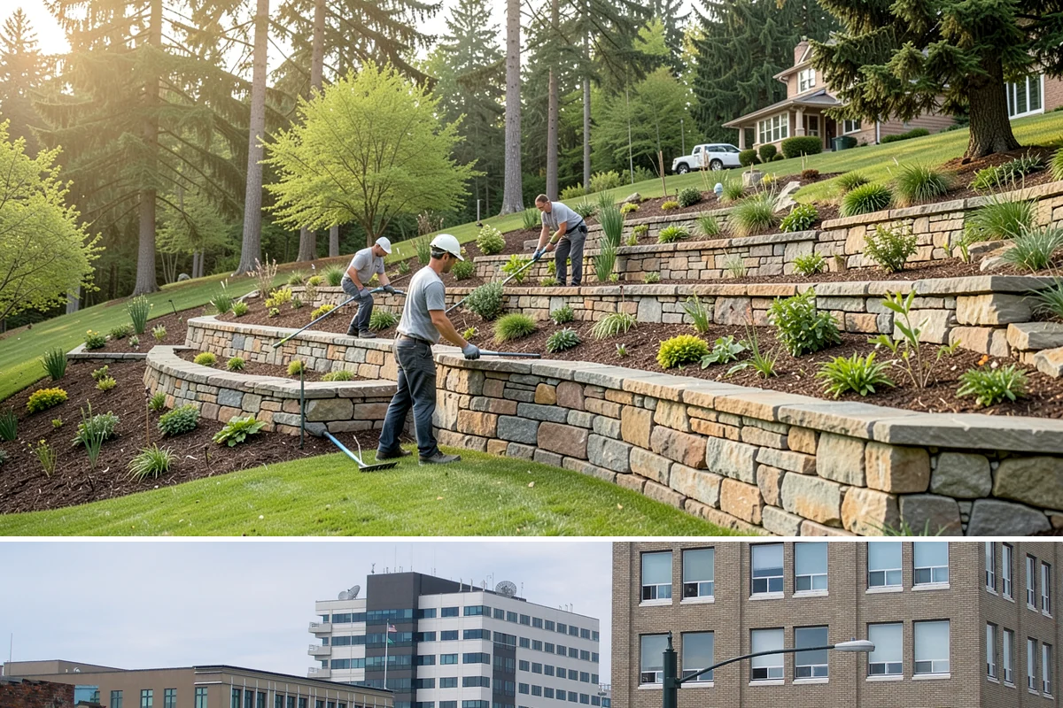 Straw Mulch Installation in Everett, Snohomish County, WA - Straw is best applied in spring over new plantings and seedings, and again in early fall to protect overwintering crops and cover...