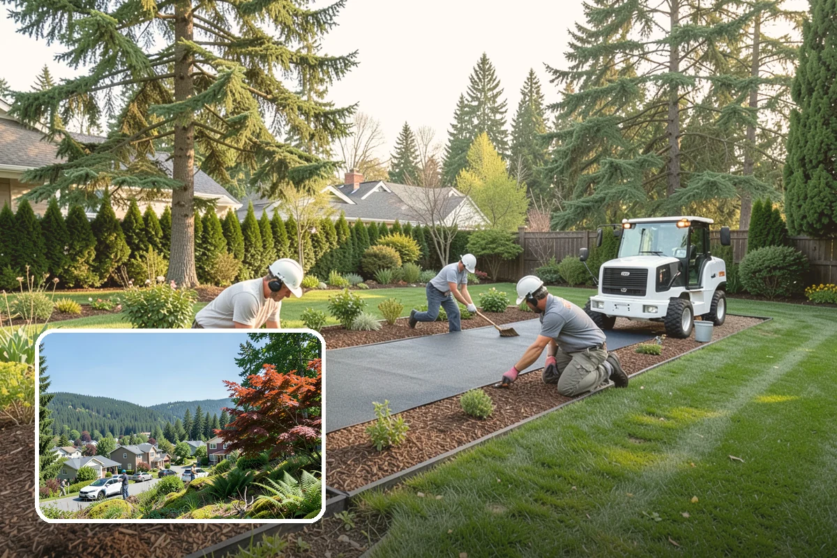 Straw Mulch Installation in Index, Snohomish County, WA - Retains soil moisture through summer dry spells