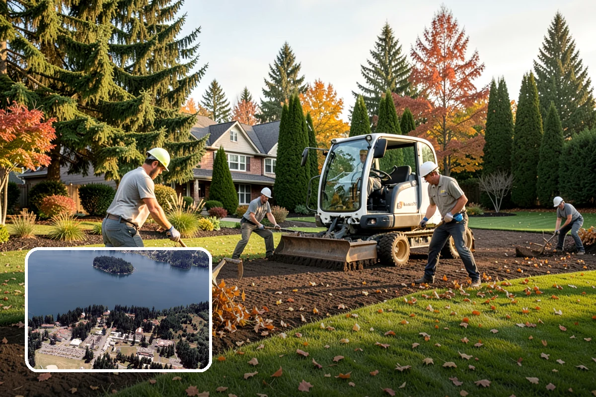 Straw Mulch Installation in Lakewood, Pierce County, WA - Retains soil moisture through summer dry spells