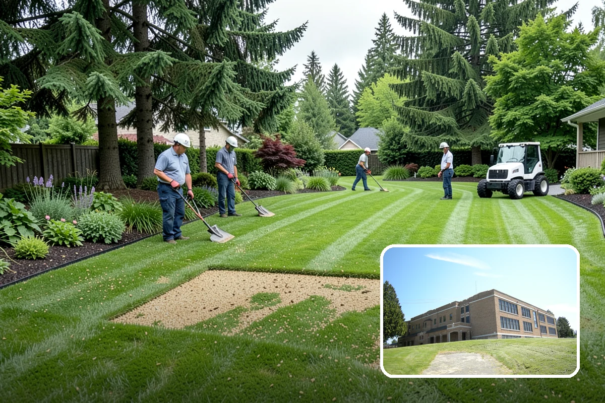 Straw Mulch Installation in Maple Valley, King County, WA - Retains soil moisture through summer dry spells