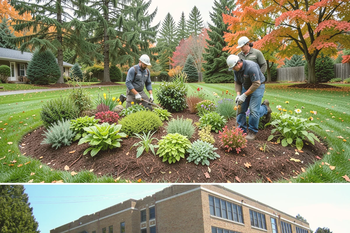 Straw Mulch Installation in Maple Valley, King County, WA - Straw is best applied in spring over new plantings and seedings, and again in early fall to protect overwintering crops and cover...