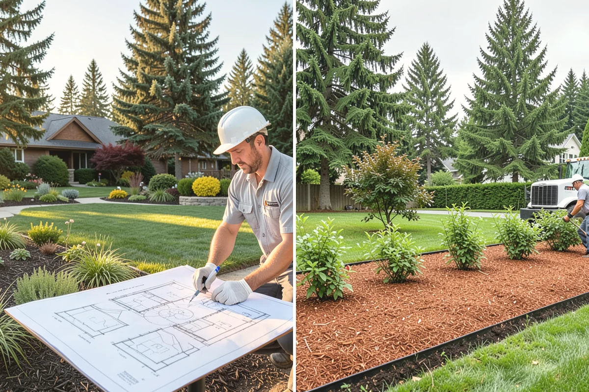 Straw Mulch Installation in Mountlake Terrace, Snohomish County, WA - Confirm the garden or seeded area and estimate coverage