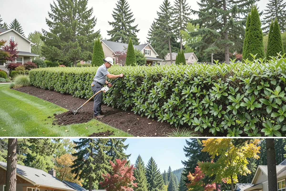 Straw Mulch Installation in Orting, Pierce County, WA - Straw is best applied in spring over new plantings and seedings, and again in early fall to protect overwintering crops and cover...