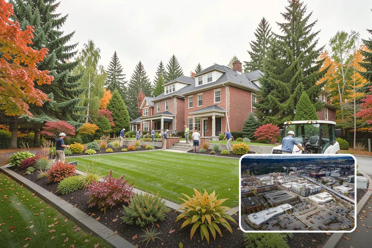 Straw Mulch Installation in Redmond, King County, WA - Retains soil moisture through summer dry spells